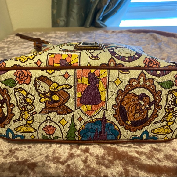 Dooney & Bourke Beauty and the Beast Disney Shoulder Bag crossbody NEW - Picture 5 of 7